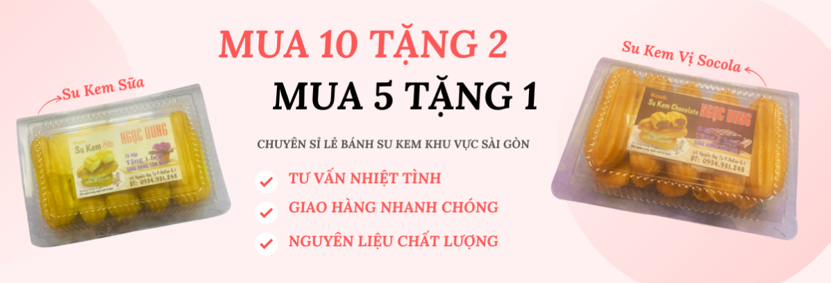 BÁNH SU KEM NGỌC DUNG