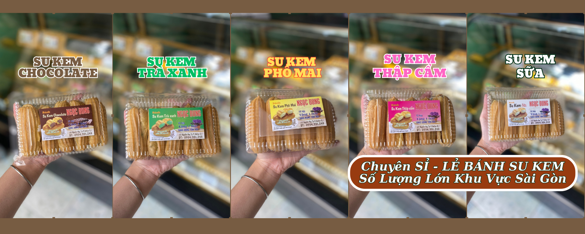BÁNH SU KEM NGỌC DUNG